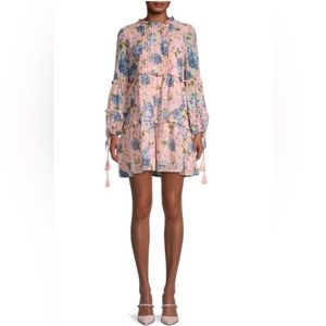 Emmie Rose floral tiered dress. Size small. Worn once. Excellent condition.